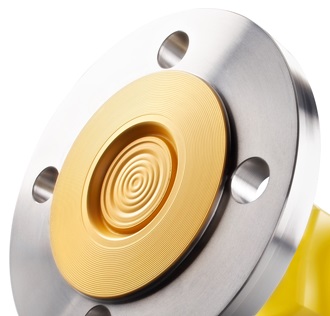 Der Drucksensor VEGABAR 83 mit Goldbeschichtung für zusätzlichen Schutz.