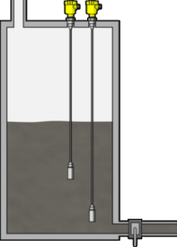 Top-mounted electronic differential pressure system.