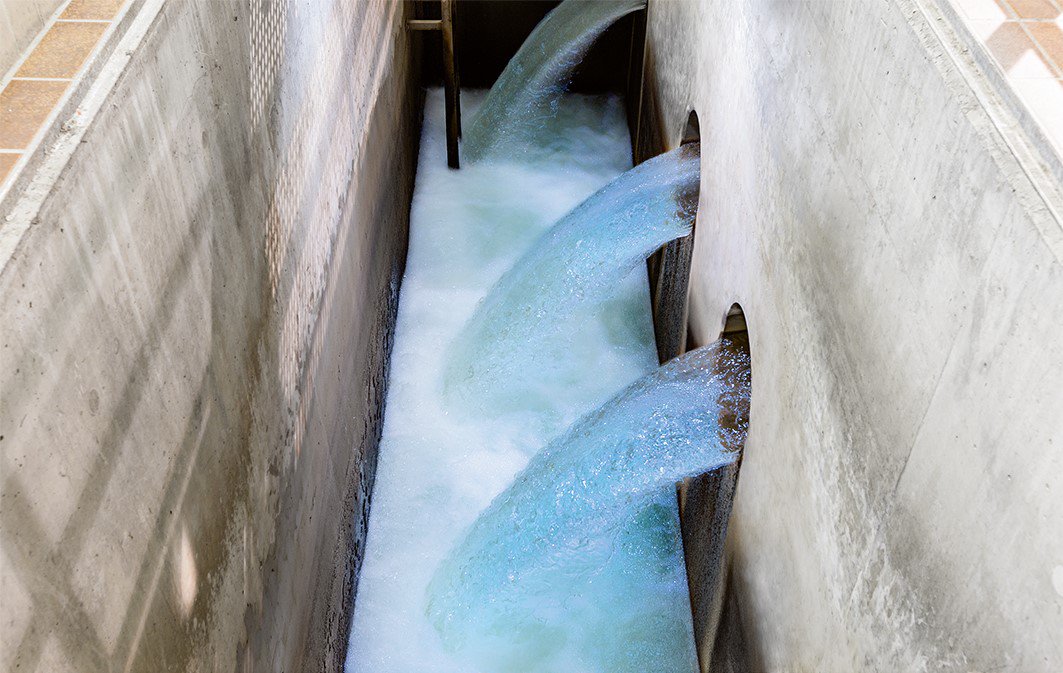 Agua potable de la máxima calidad gracias al tratamiento con ozono