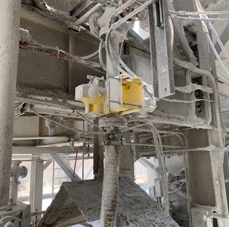 Radiometric density sensors continue to make accurate measurements despite dusty conditions at a cement plant.