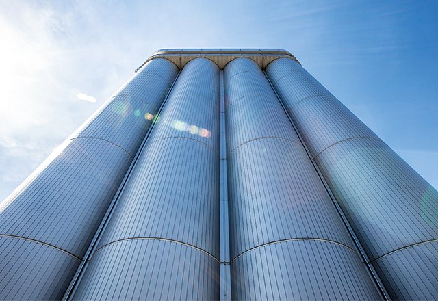 Silos à céréales