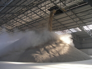 Biomass level measurement warehouse