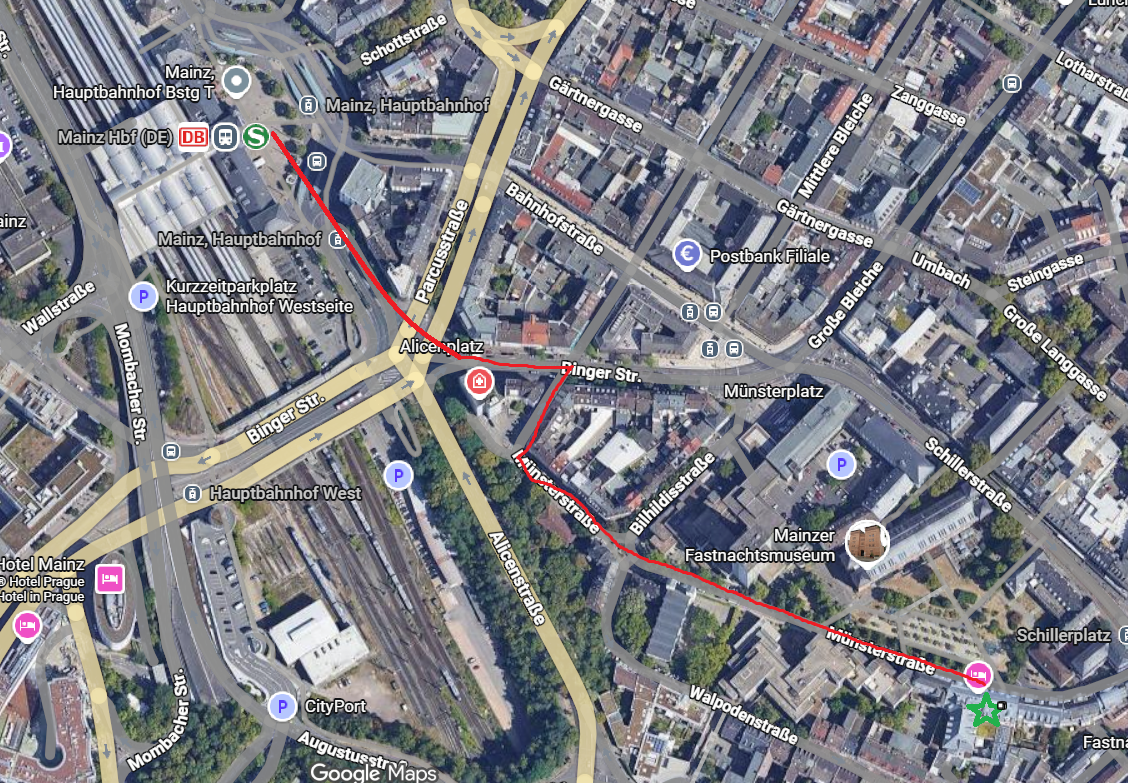 Mainz map