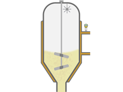 Druckmessung in der Zufuhrleitung