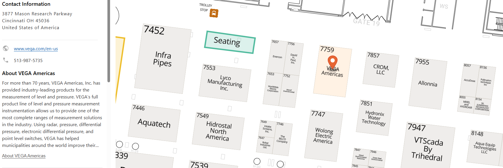 WEFTEC 2026 Floor Map