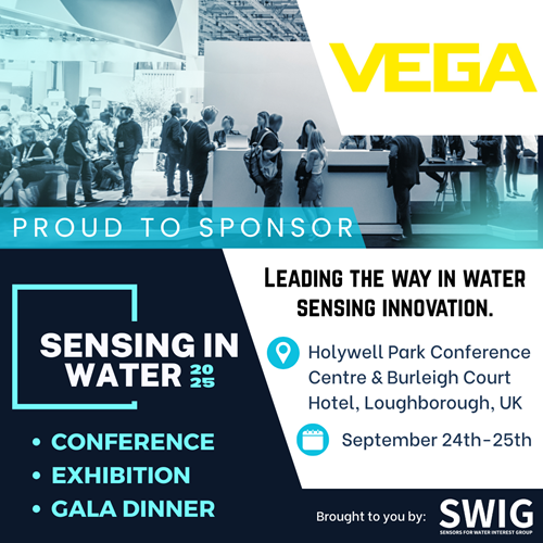 VEGA sponsors swig sensing in water 2025