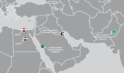 CCR Projects Map