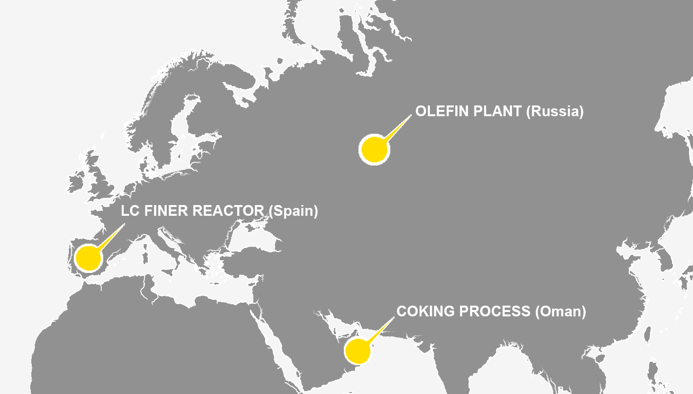 Map Epc Countries EPC Projects Map
