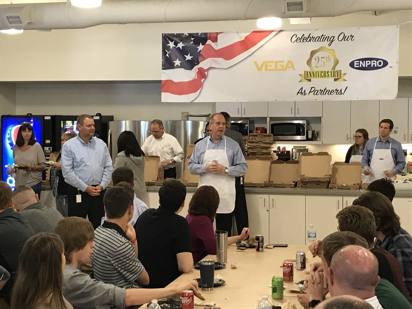 Enpro Rally VEGA Americas and Enpro Inc. celebrate 25 years working together