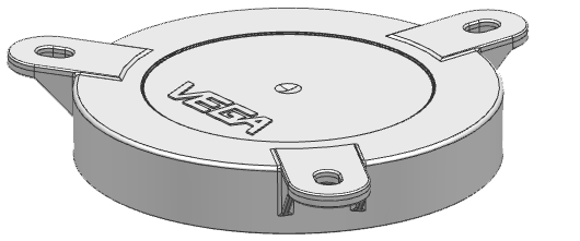 Housing cover for ceiling mounting VEGAPULS Air 23