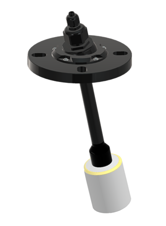 Alignment device for flange mounting, with movable sensor holder, for VEGAPULS C 11, 21, 23 of PP GF30