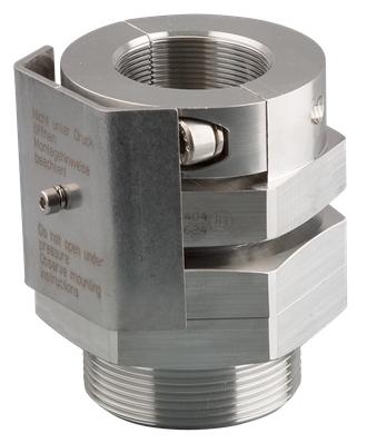 Lock fitting for VEGAWAVE 63