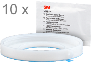 Pack de 10 adaptateurs adhésifs VEGAPULS Air 23