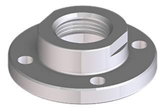 Hygieneadapter für G1" metallisch dichtend