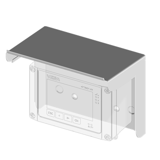 Sonnenschutz für VEGADIS Serie 80 / VEGAMET Serie 800