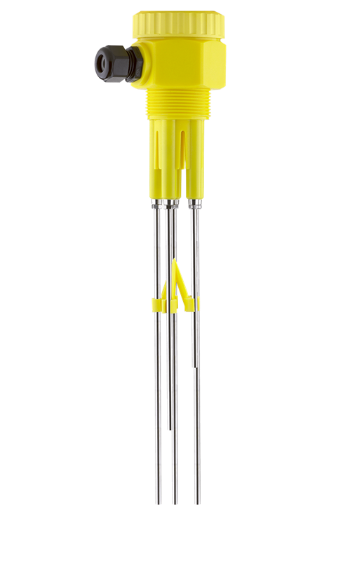 Conductive multiple rod electrode Limit level measurement for pump