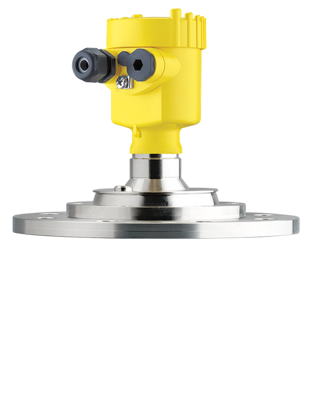 Sensor radar – Medição de nível do de sólidos sem contato com o