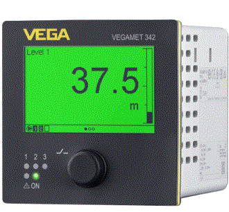 VEGAMET 341 - Wbudowany regulator i wyświetlacz dla czujników poziomu