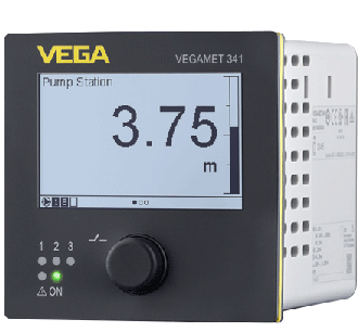 VEGAMET 341 - Controlador integrado e instrumento de visualización para sensores de nivel