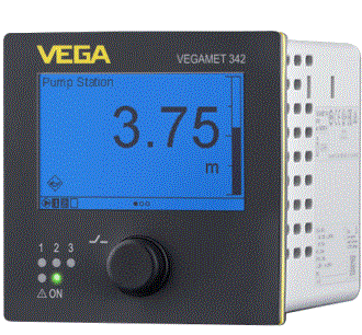 VEGAMET 342 - Einbau-Steuergerät und Anzeigeinstrument für Füllstandsensoren