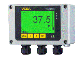 VEGAMET 842 - Controlador e instrumento de visualización robustos para sensores de nivel