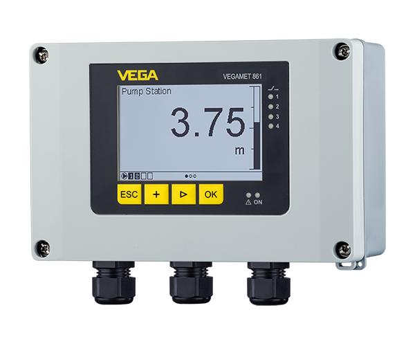 VEGAMET 861, 862 for analogue and digital sensors Data logger