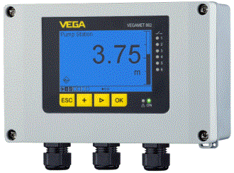 VEGAMET 862 - Robuuste regelaar en weergave-instrument voor niveausensoren