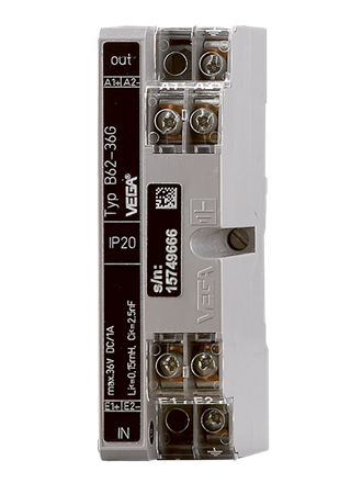 Überspannungsschutz B 62-36 G - Überspannungsschutz für Versorgungs- und Signalleitungen in 4 … 20 mA-Stromkreisen