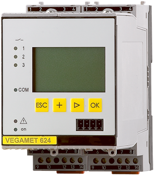 VEGAMET 624 - Unità di controllo e strumento di visualizzazione per sensori di livello  
