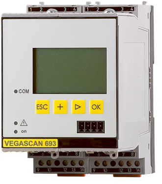 VEGASCAN 693 - Controlador para hasta 15 sensores HART