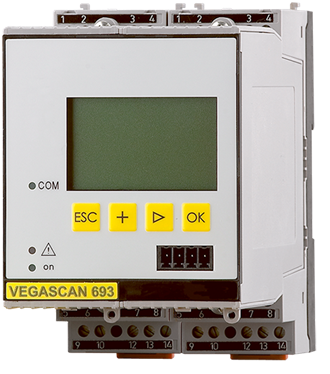 VEGASCAN 693 - 信号处理仪表，用于可达15个HART传感器