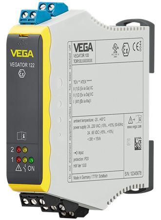 VEGATOR 122 - Unità di controllo a due canali per il rilevamento di soglia