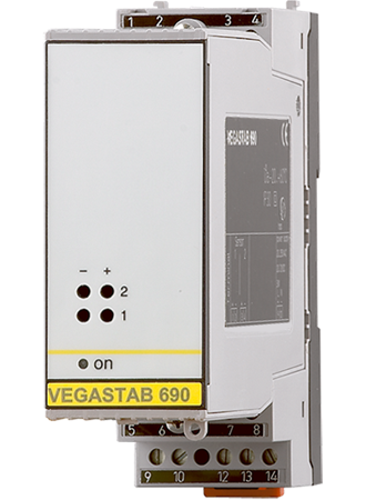 VEGASTAB 690 - Power supply unit for power supply of two analogue sensors