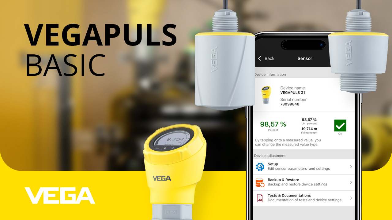 Puesta en marcha con la app VEGA Tools